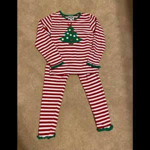 Christmas pajamas size 7 Cecil and Lou